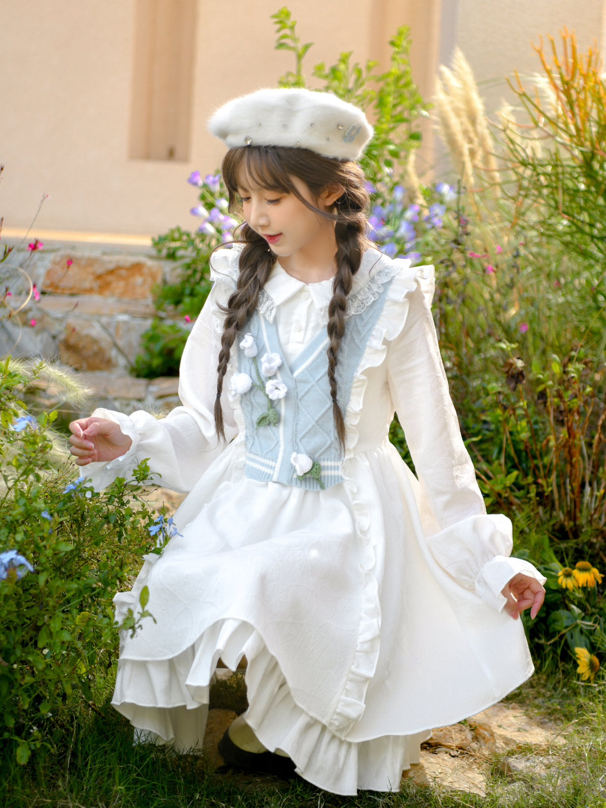 Lily of the Valley First Love Baby Doll Dress-ntbhshop