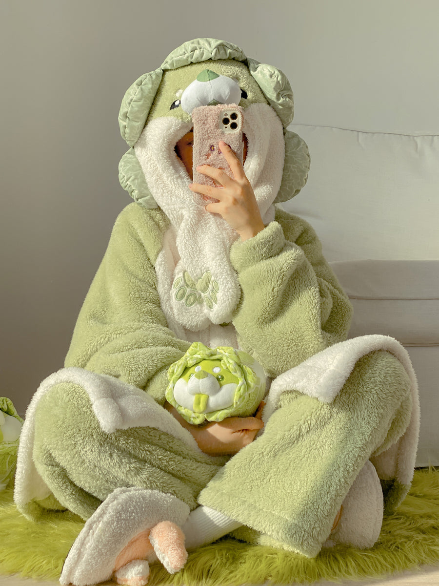 Veggie Fairy Cozy Dreamy Winter Fleece Pajama Sets - ntbhshop