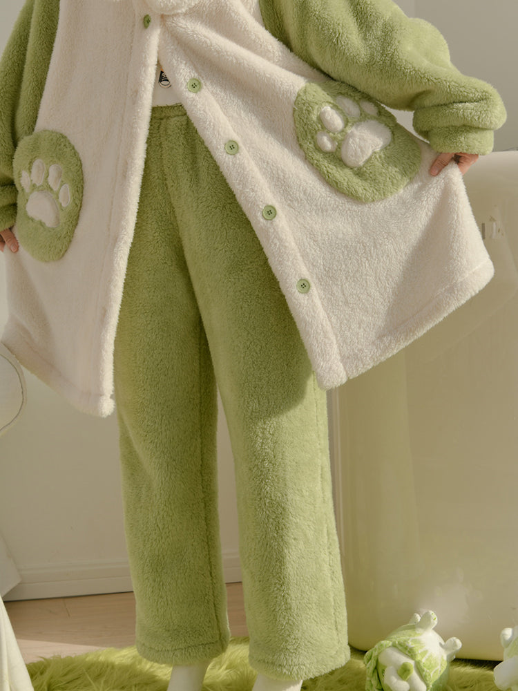 Veggie Fairy Cozy Dreamy Winter Fleece Pajama Sets-ntbhshop