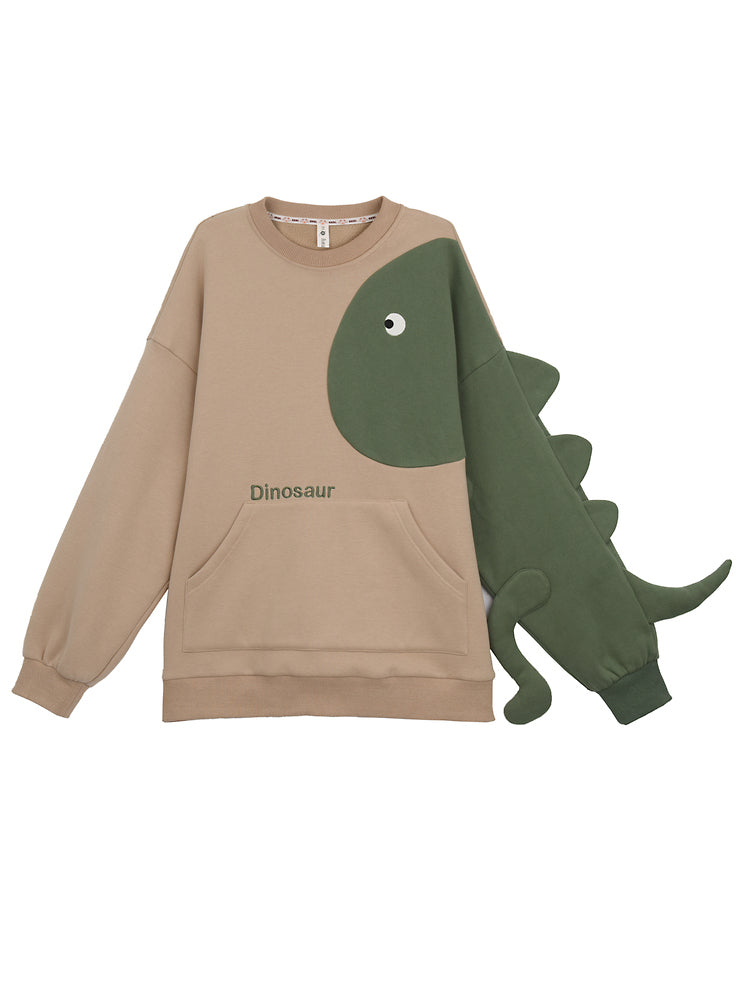 Green Dinosaur Sweatshirt-ntbhshop