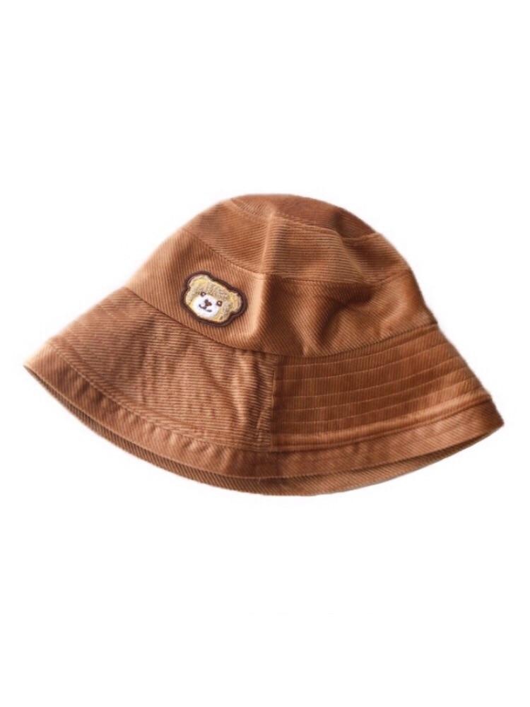 Brown Bear Corduroy Hats-ntbhshop