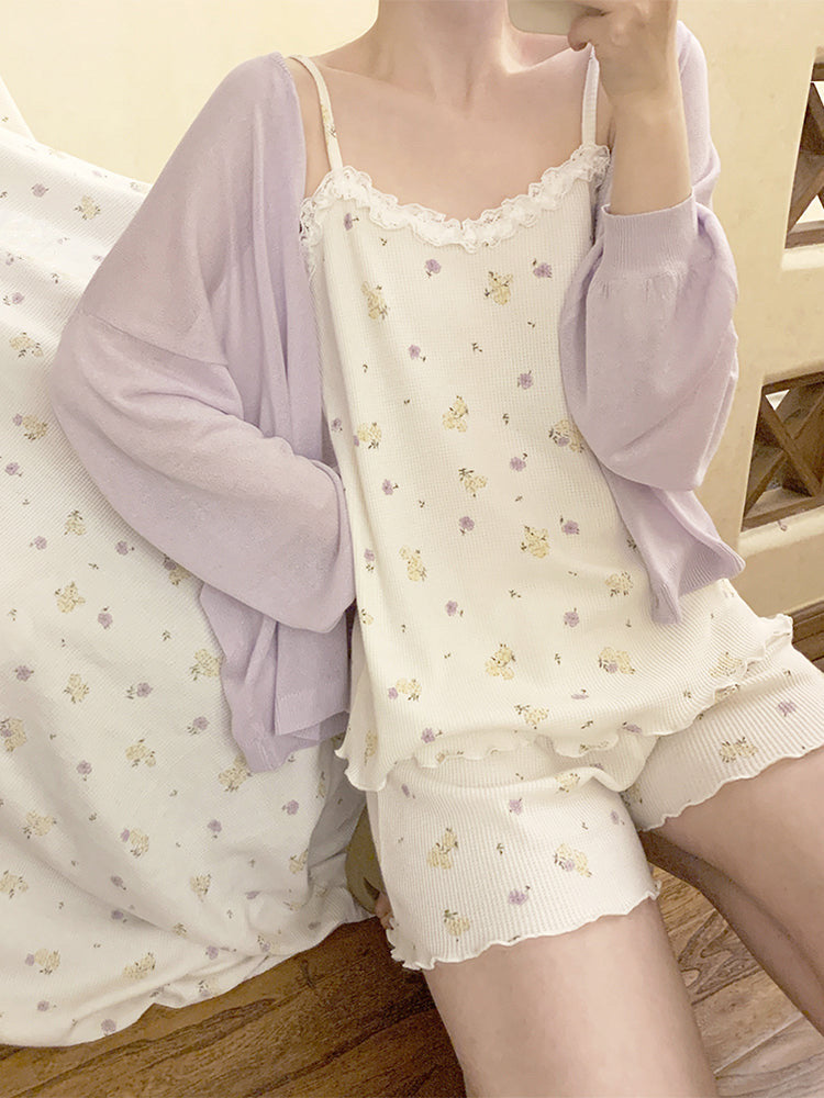 Lavender Night Pajamas-ntbhshop