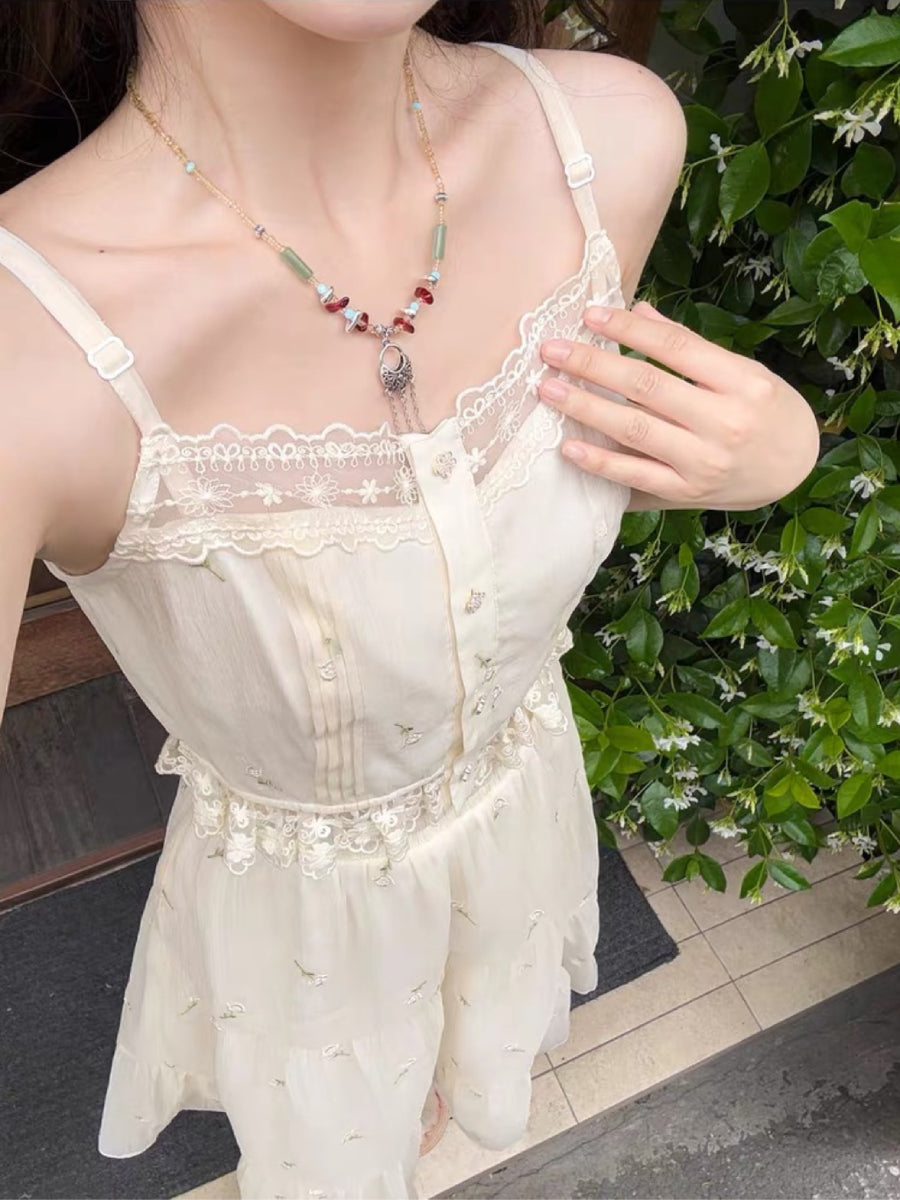 Daisy Whisper Lace Camisole