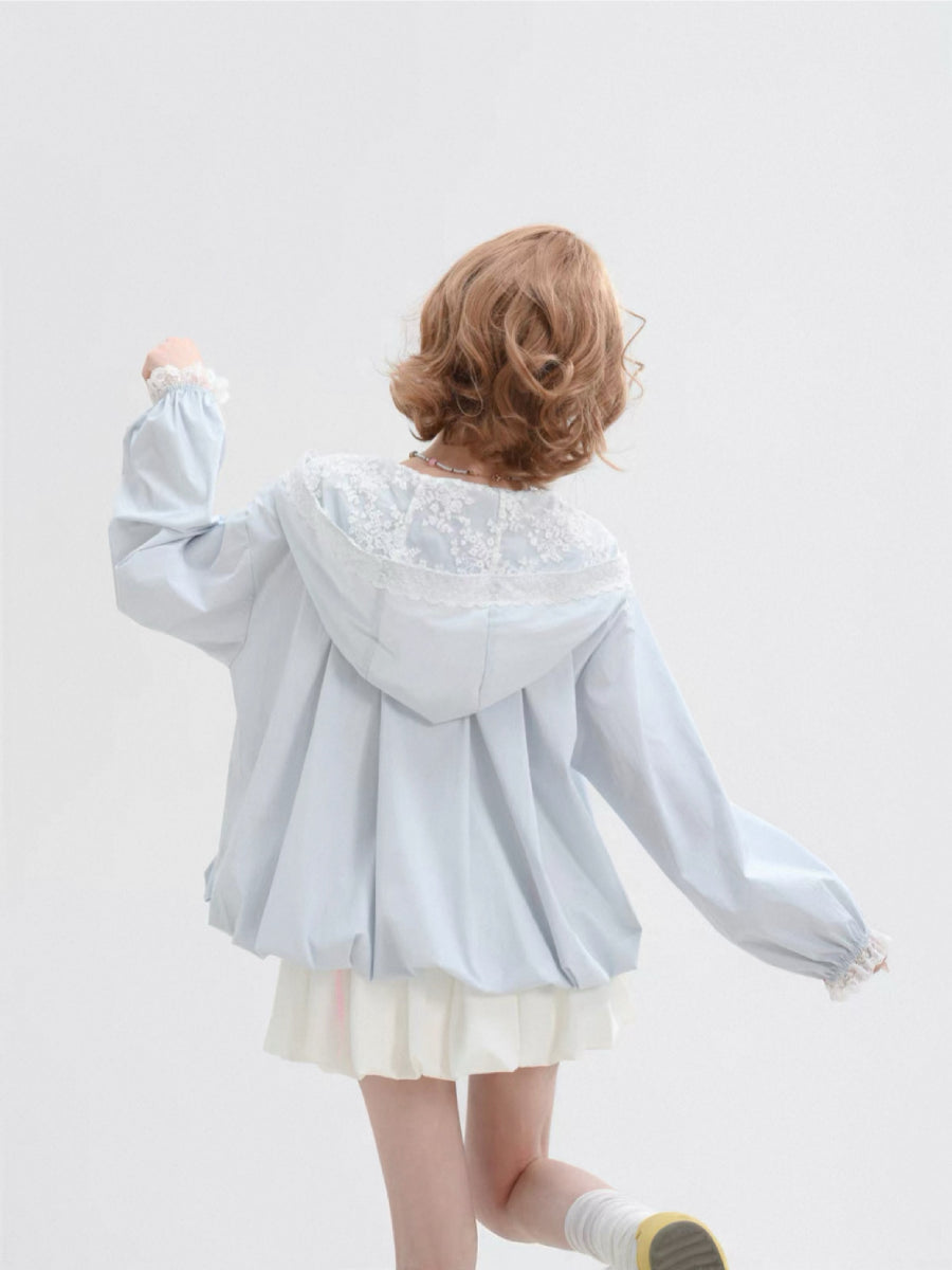 Cloudlace Breeze Hooded Jacket-Outerwear-ntbhshop