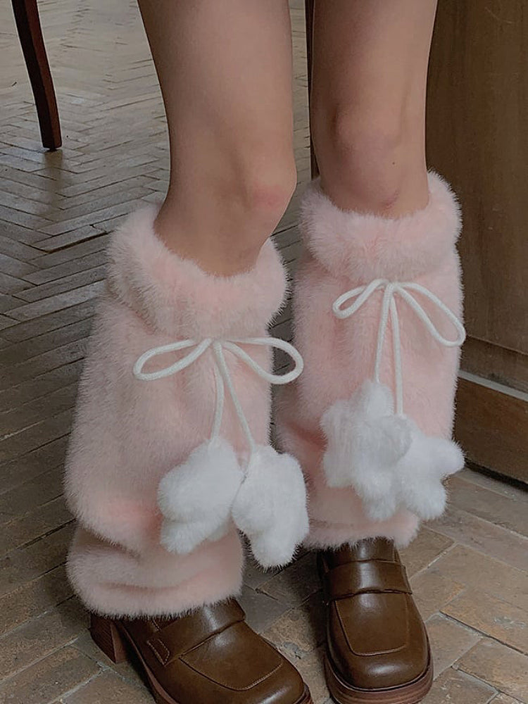 Moonbeam Sugar Puff Leg Warmers-ntbhshop