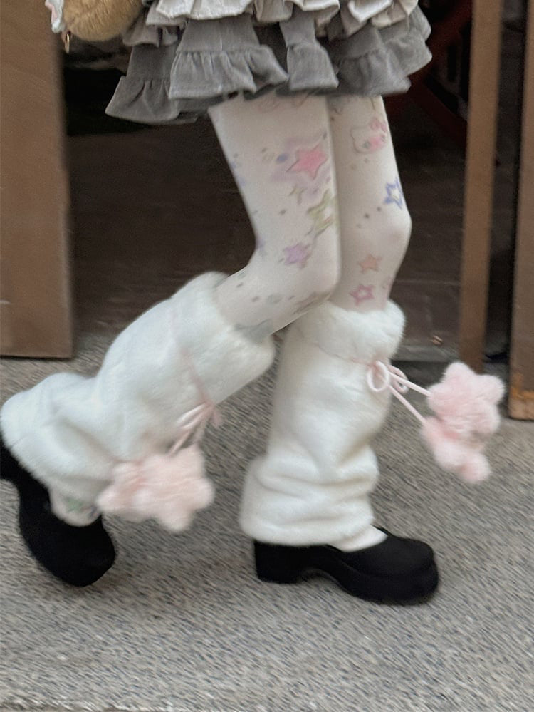 Moonbeam Sugar Puff Leg Warmers-ntbhshop