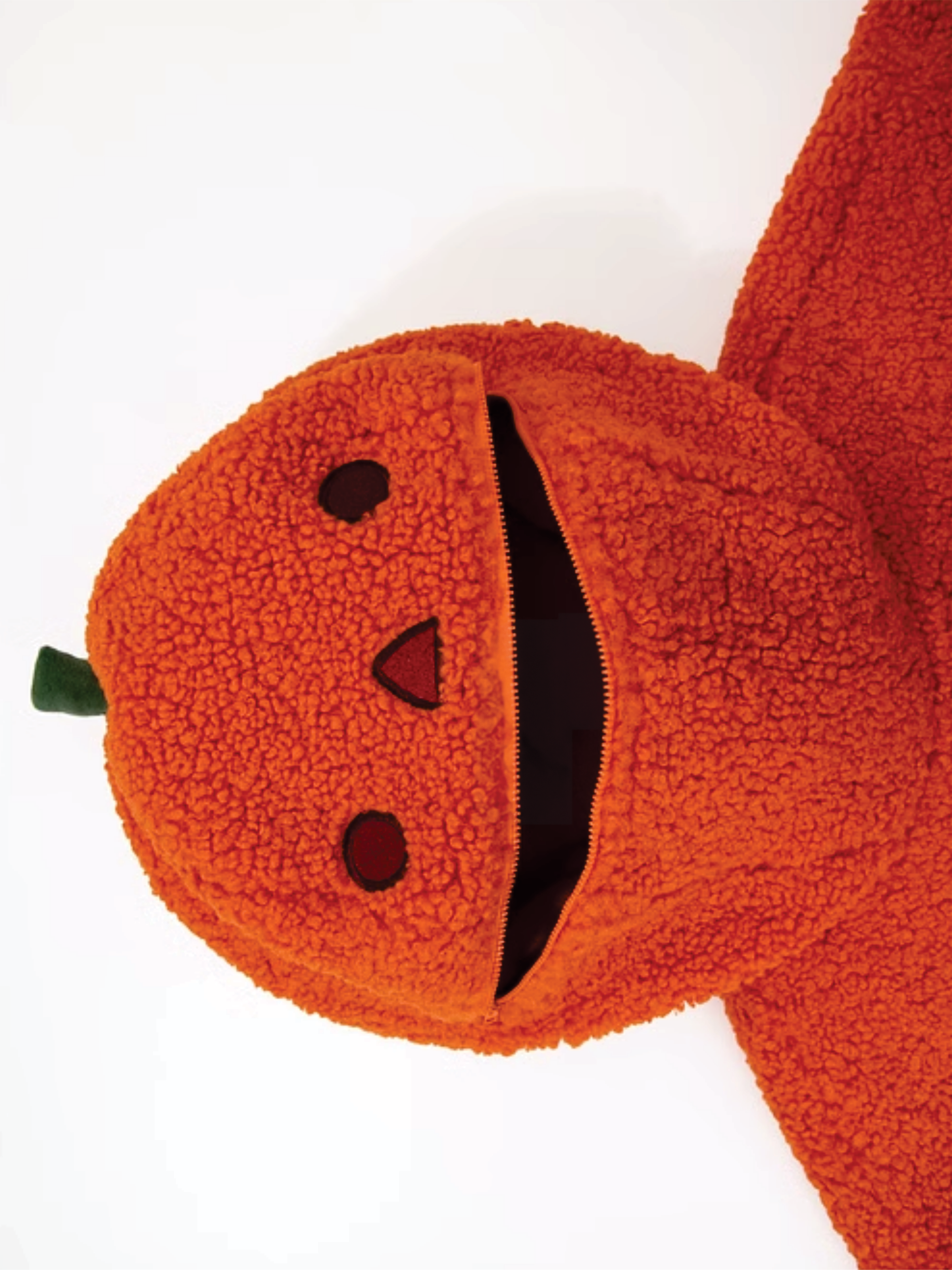 Pumpkin Monster Fleece Hoodie-ntbhshop