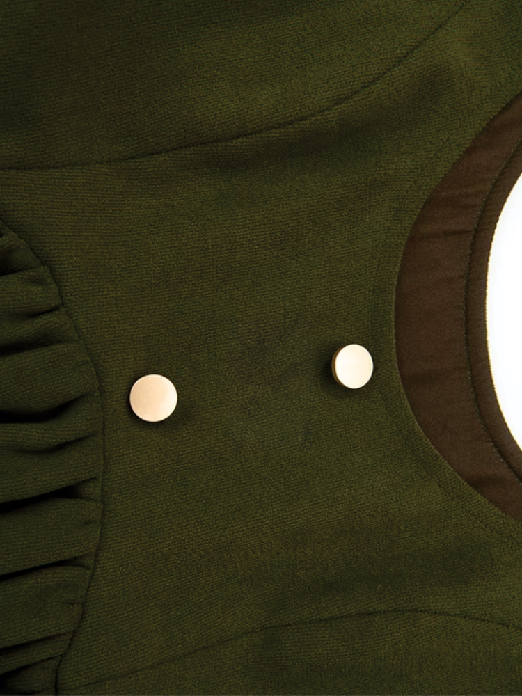 Forest Tale French Style Layered Strap Dress-ntbhshop