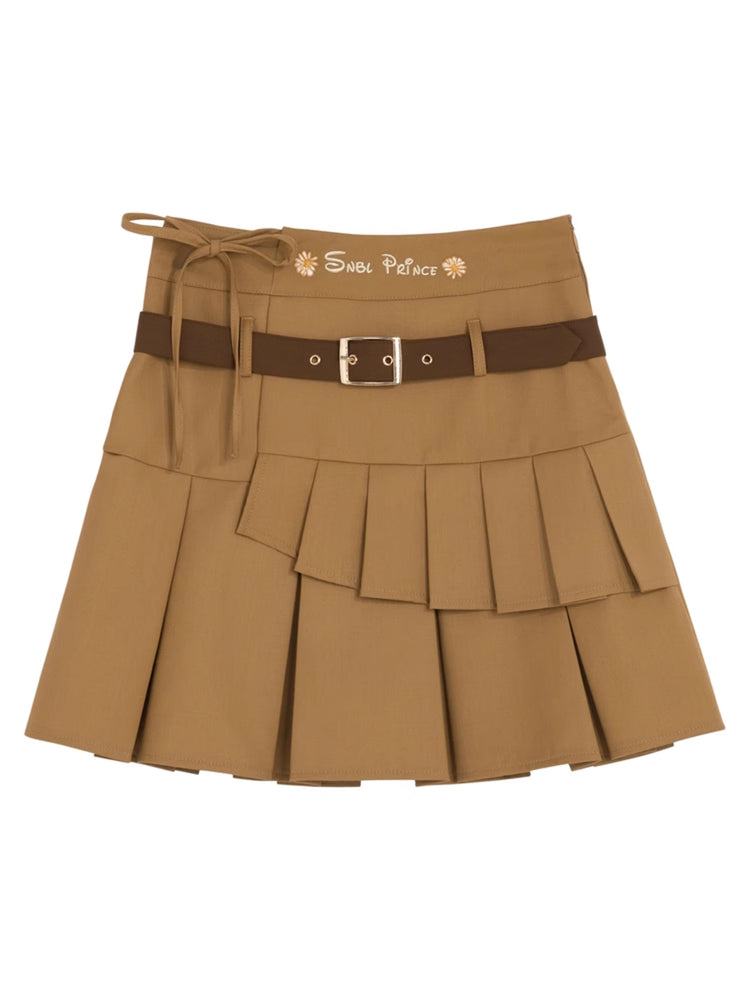Cinnamon Study Maillard Skirt-ntbhshop