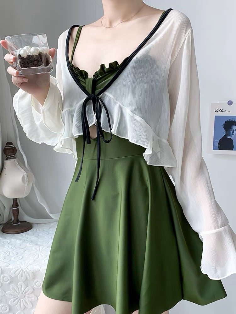 Serene Lady Swim Dresses-ntbhshop