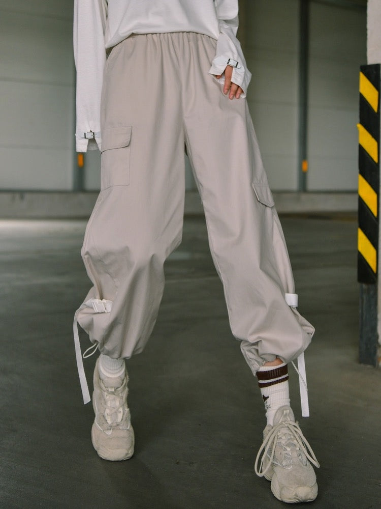 Girls' Choice High Waist Cargo Pants-ntbhshop