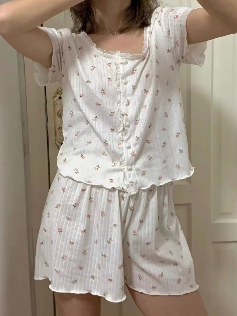 Spring Bliss Dreams Pure Cotton Pajamas Set-ntbhshop