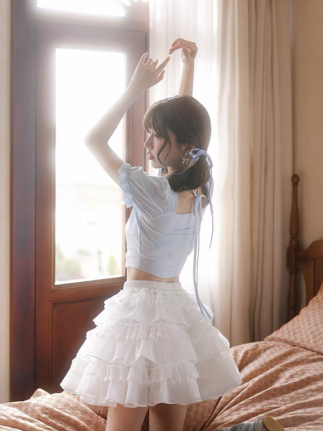 Angel Cloud Cake Skirt-Bottoms-ntbhshop