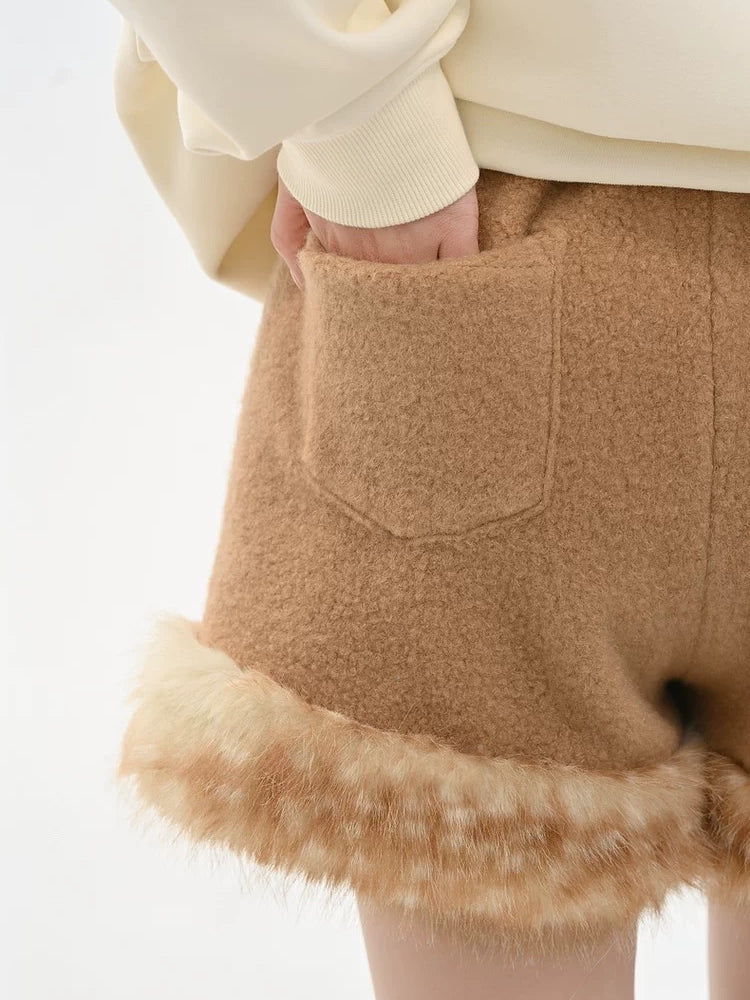 Dear Bambi Cozy Puff Shorts-ntbhshop