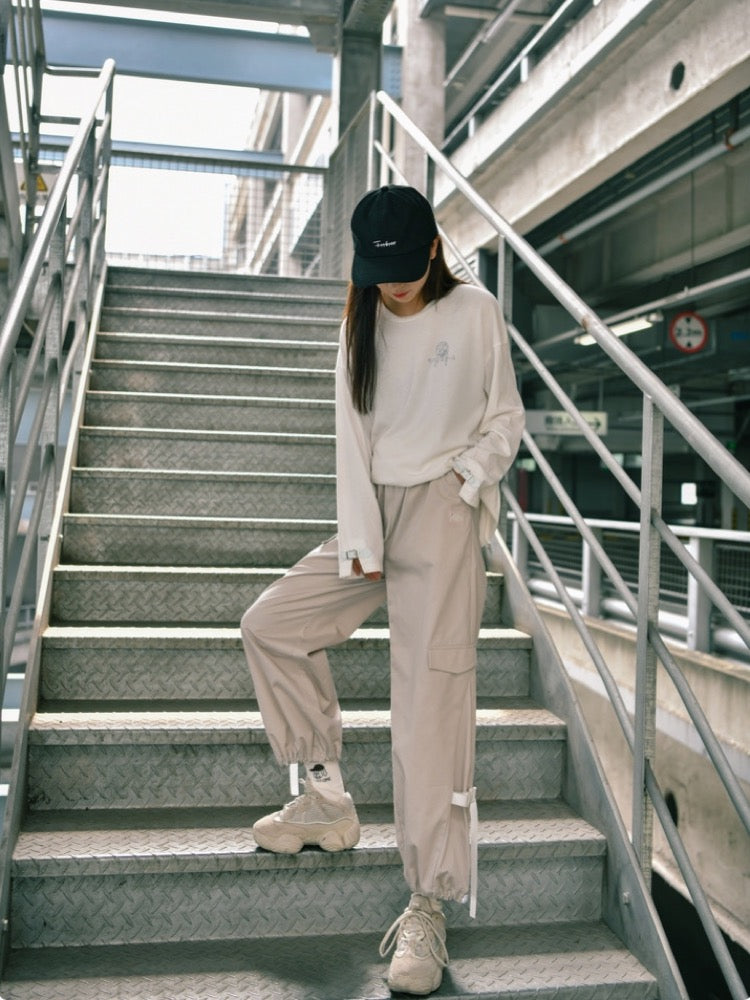 Girls' Choice High Waist Cargo Pants-ntbhshop