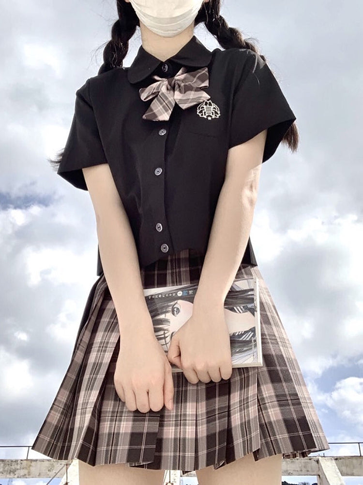 Sakura Dream JK Uniform Doll Collar Shirts-ntbhshop