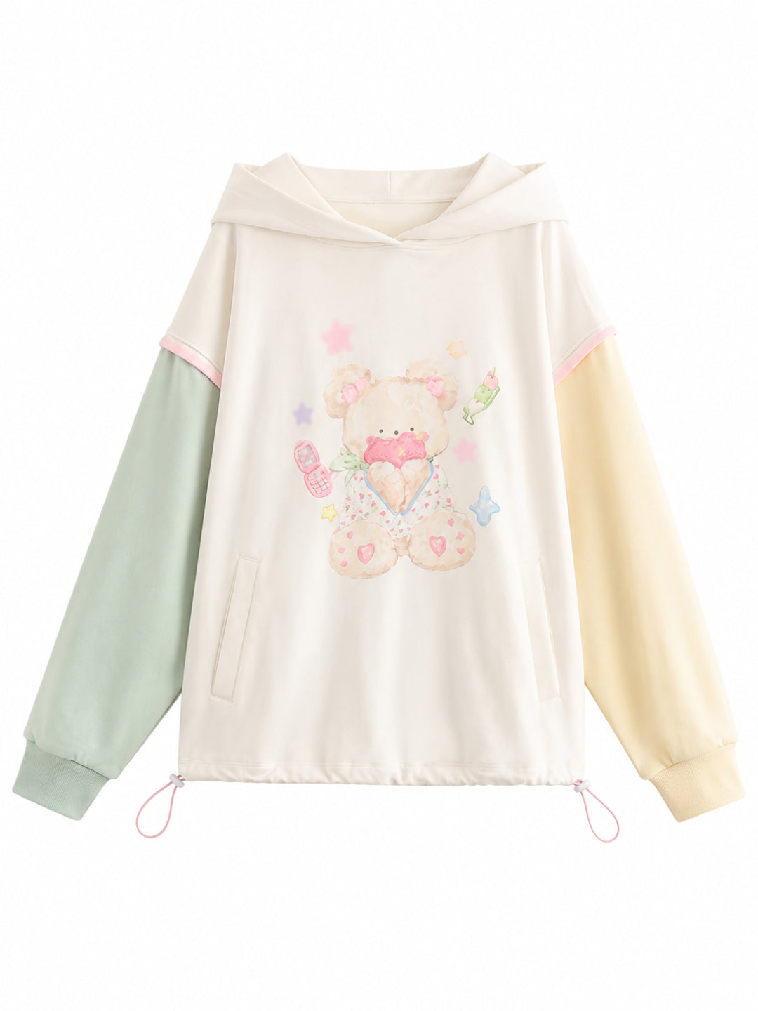 Berry Teddy Sweatshirt, Hoodie & Sweatpants-Sets-ntbhshop