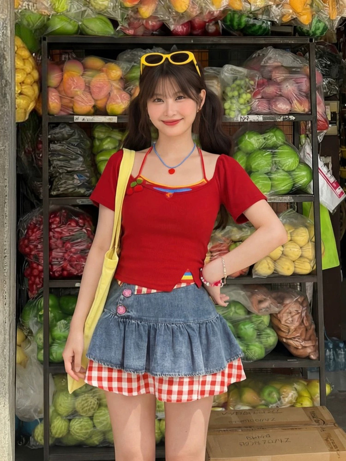 Cherry Sundae Halter Tee-ntbhshop