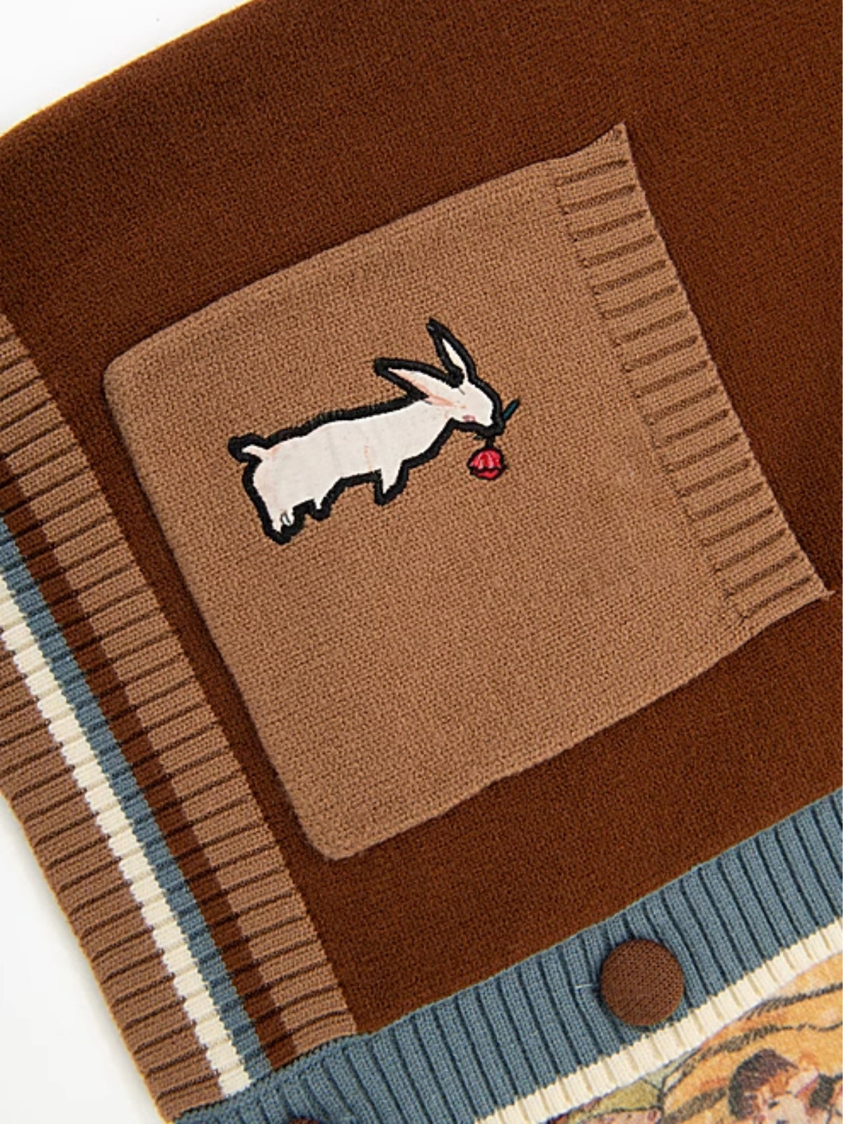 Forest Prince Vintage Knit Cardigan-ntbhshop