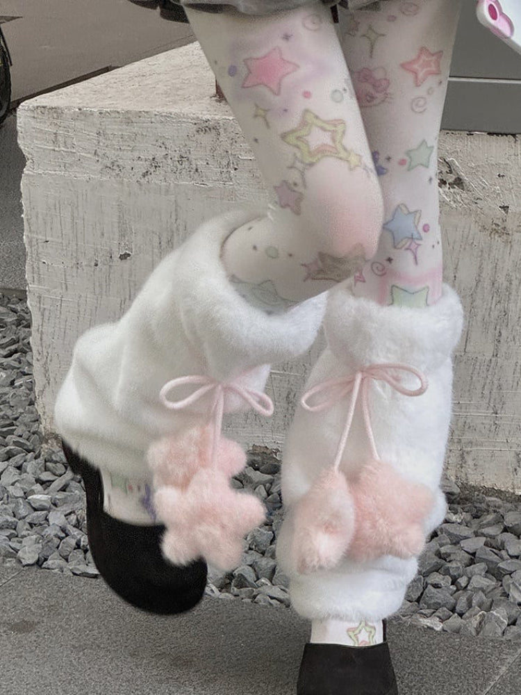 Moonbeam Sugar Puff Leg Warmers-ntbhshop