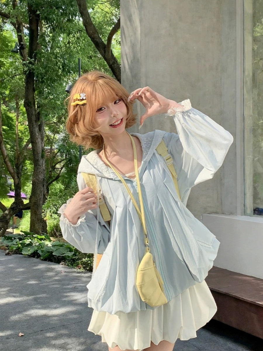 Cloudlace Breeze Hooded Jacket-Outerwear-ntbhshop