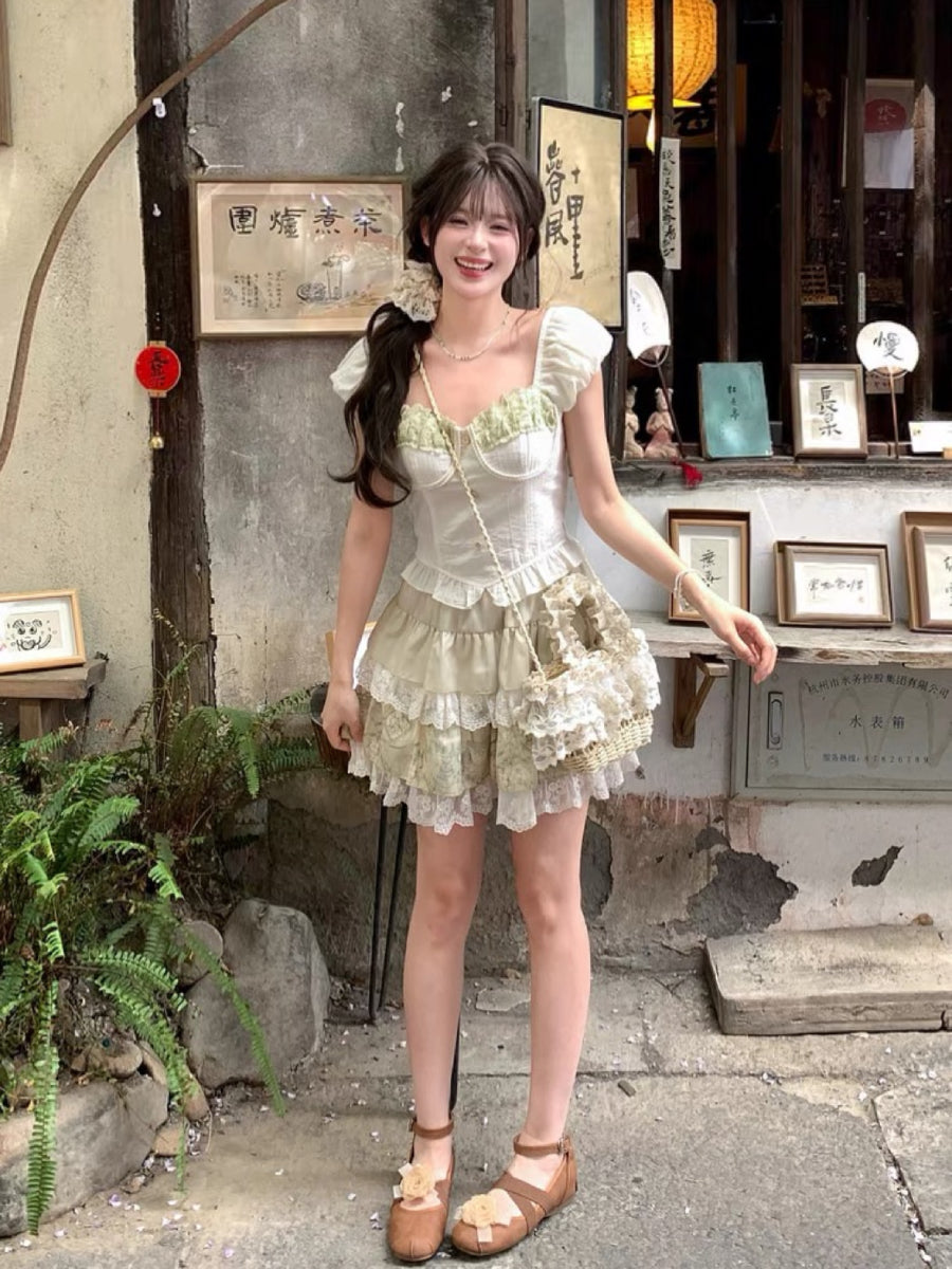 Pearl Belle Corset Top-Tops-ntbhshop