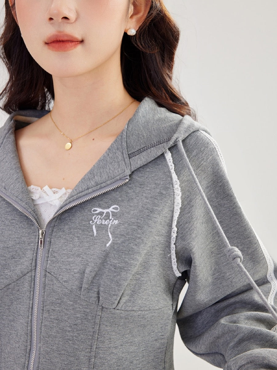 Athleisure Princess Short Hooded Jackets-Outerwear-ntbhshop