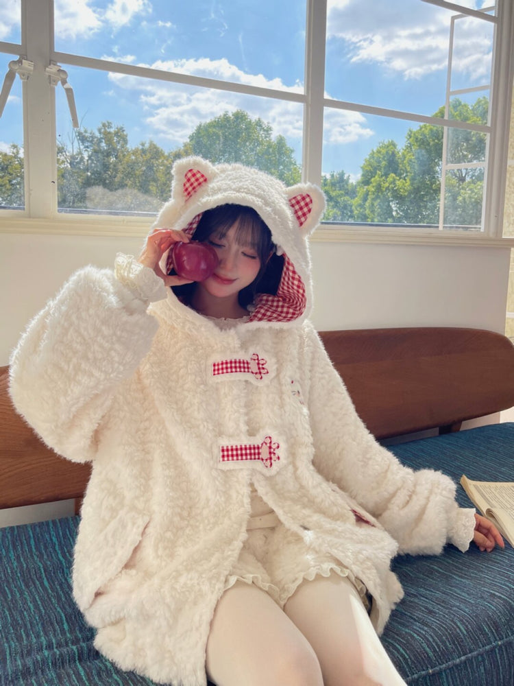 Soft Purr Kitty Fleece Cloud Jacket-Outerwear-ntbhshop