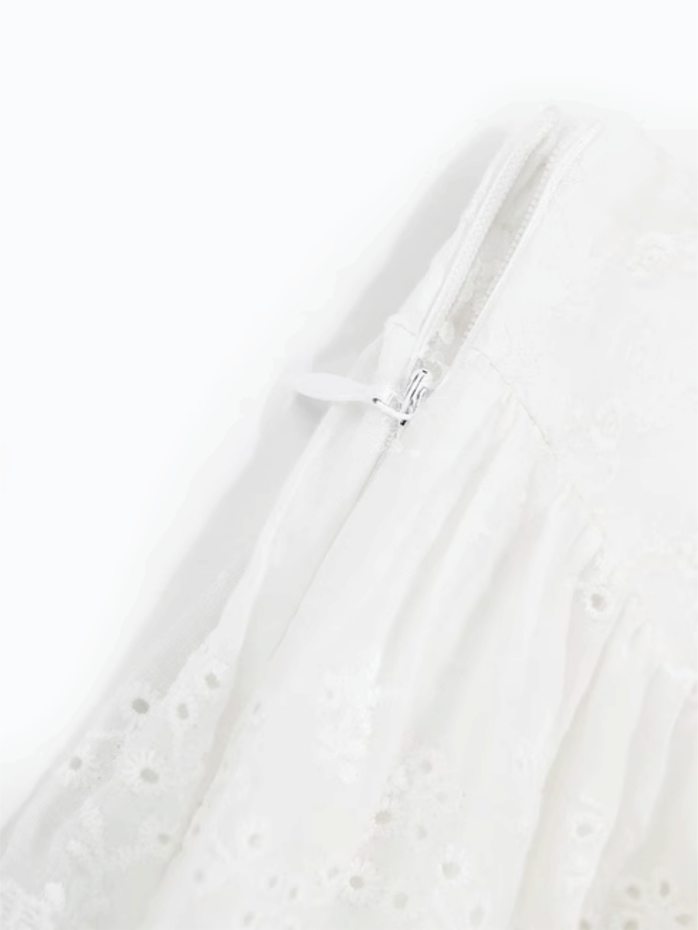 The First Snow High-Waist Sweet Lace Skirt-ntbhshop