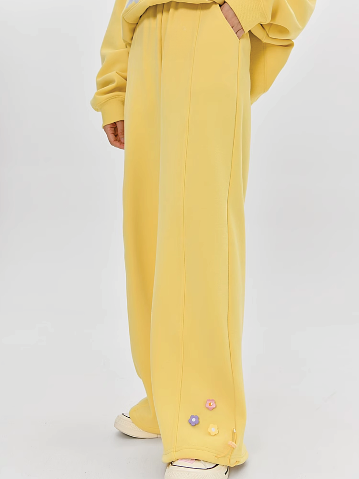 Dopamine Dream Solid Bliss Wide-Leg Pants-ntbhshop