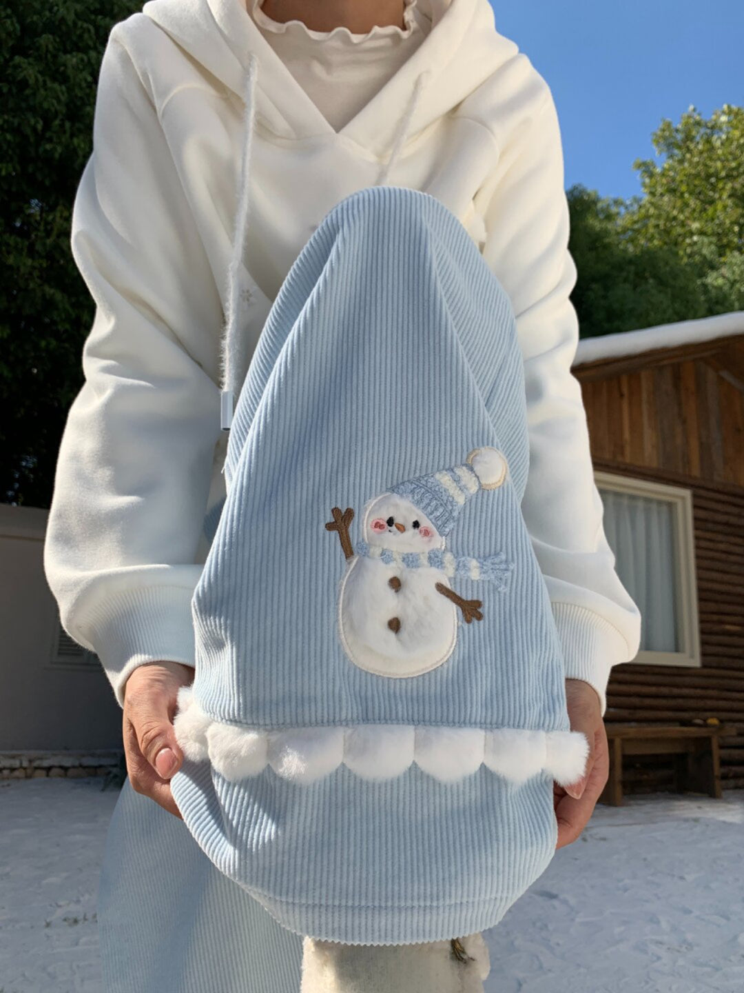 Snowman Dream Cotton Lounge Pants-Bottoms-ntbhshop