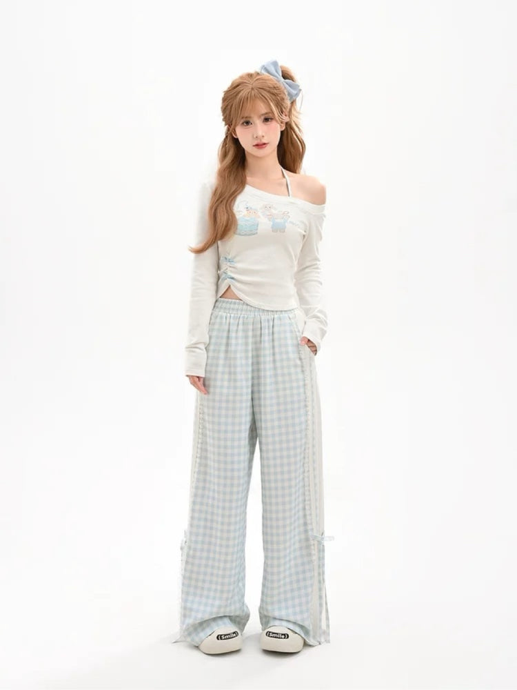 Milk Lamb Halter Tee-Tops-ntbhshop