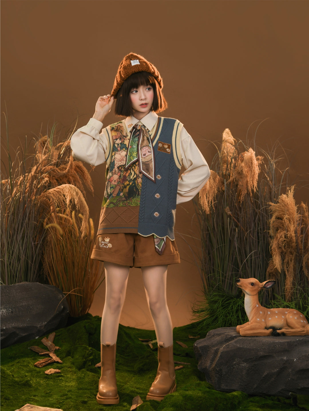 Forest Prince Maillard Shirt-Sets-ntbhshop