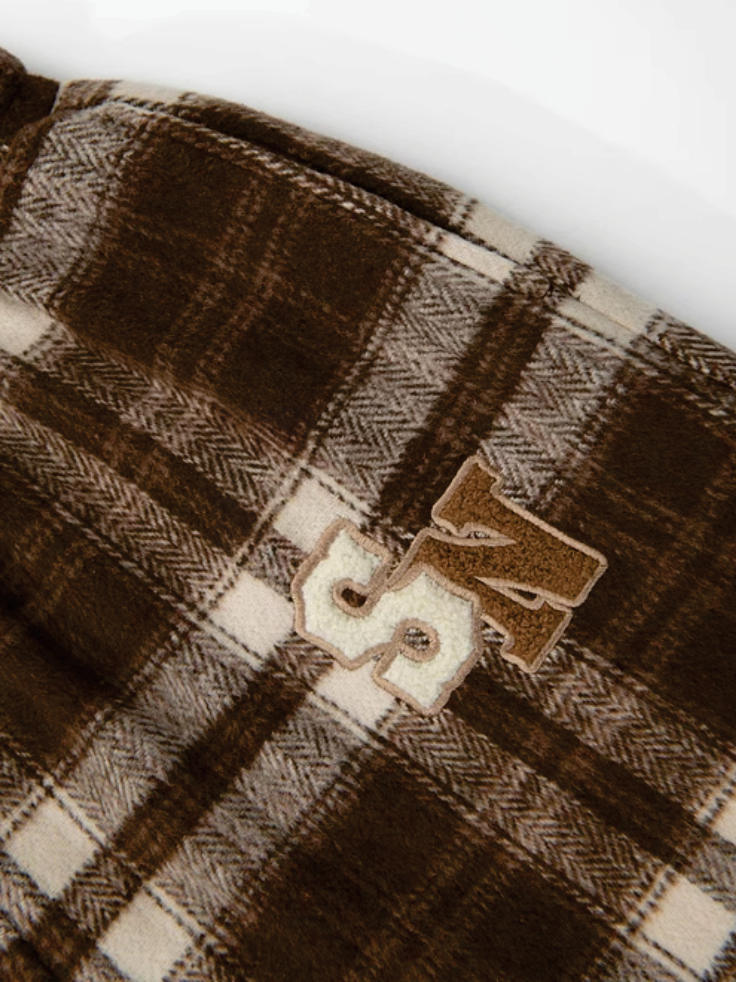 Maillard Mingle Forest Retro Casual Plaid High-Waist Pants-ntbhshop