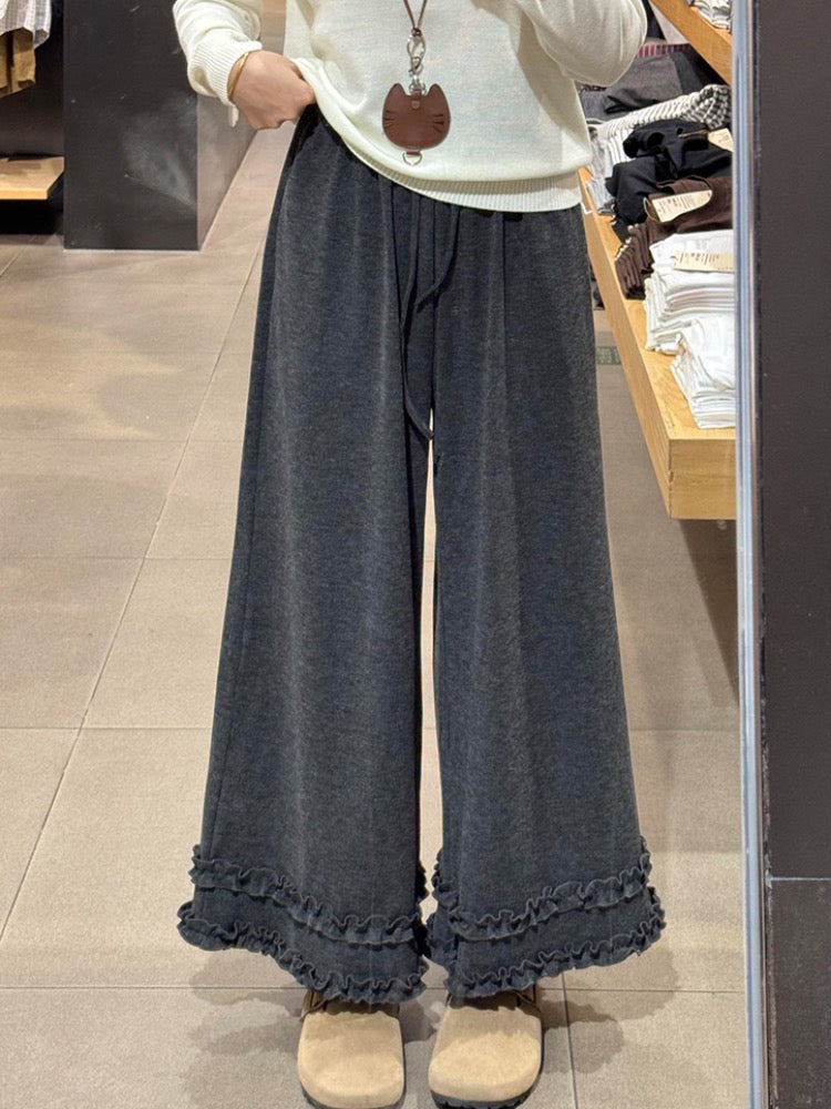 Ruffle Cloud Comfort Sweatpants-ntbhshop