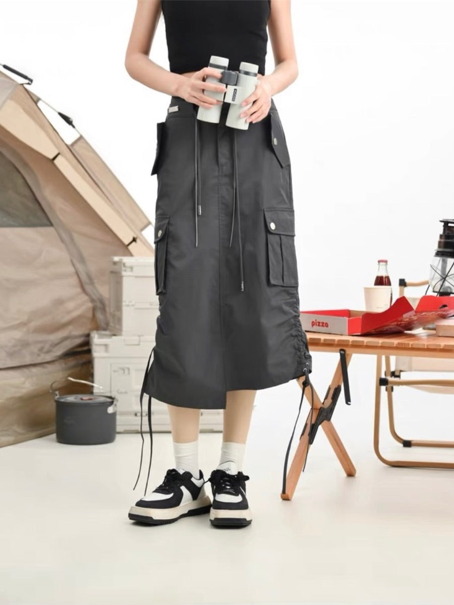 Wilderness Camping Cargo Skirt-Bottoms-ntbhshop