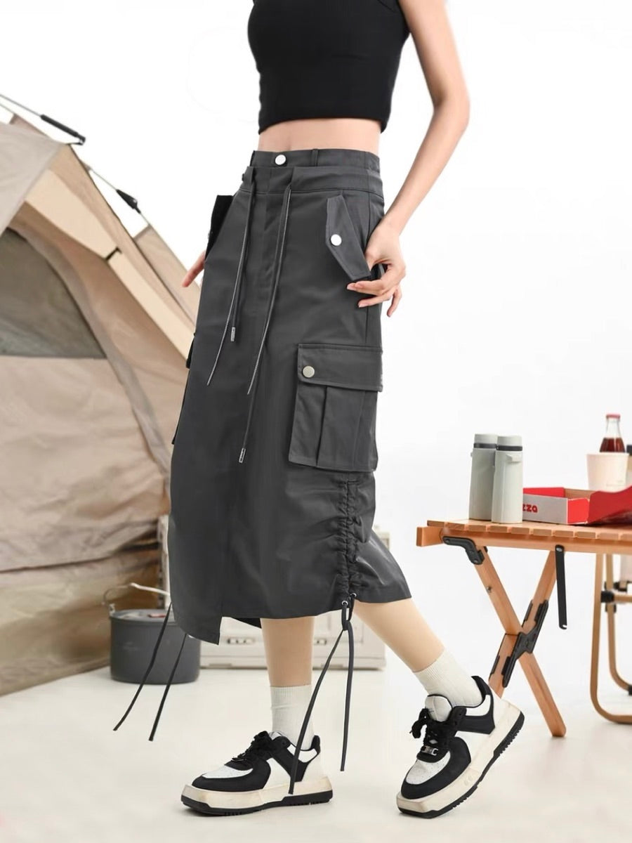 Wilderness Camping Cargo Skirt-Bottoms-ntbhshop