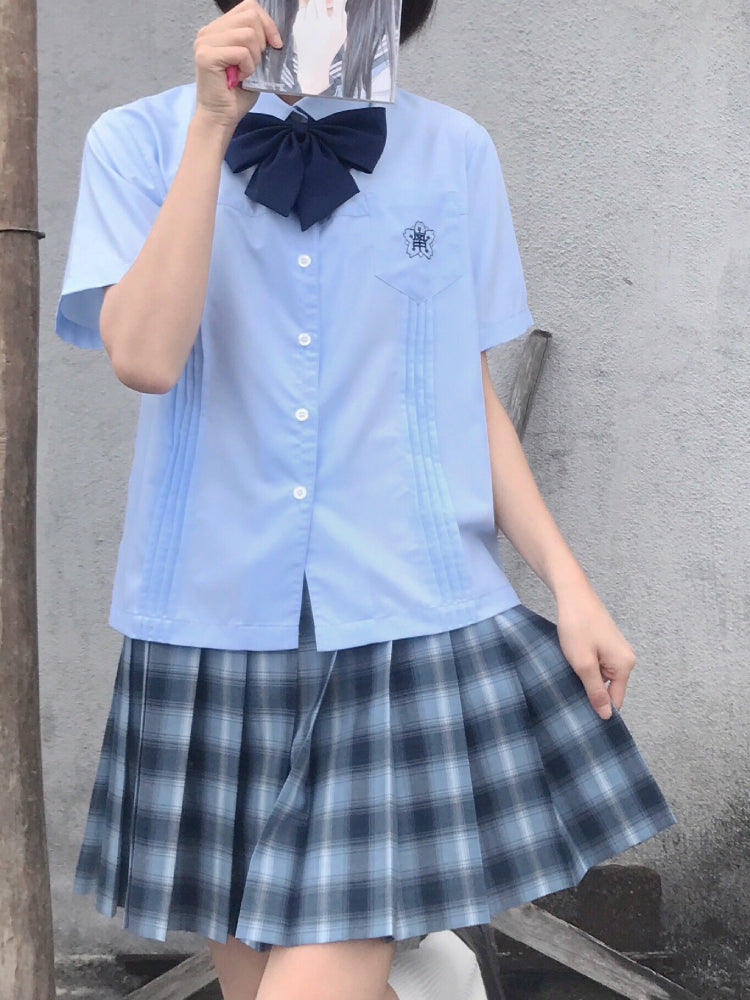 Sakura Dream JK Uniform Short Sleeve Shirts-ntbhshop