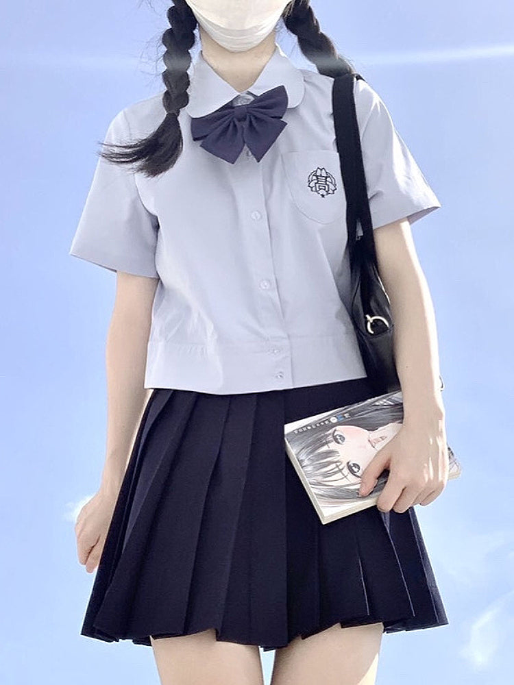 Sakura Dream JK Uniform Doll Collar Shirts-ntbhshop