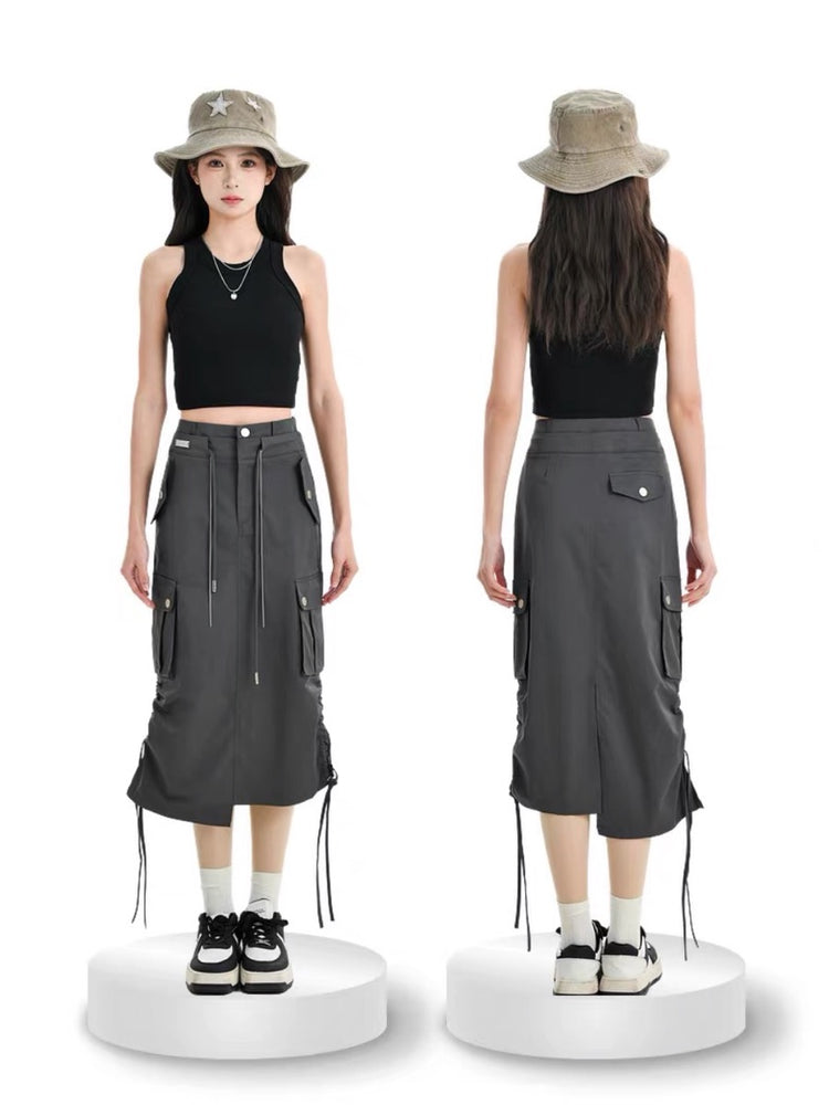 Wilderness Camping Cargo Skirt-Bottoms-ntbhshop