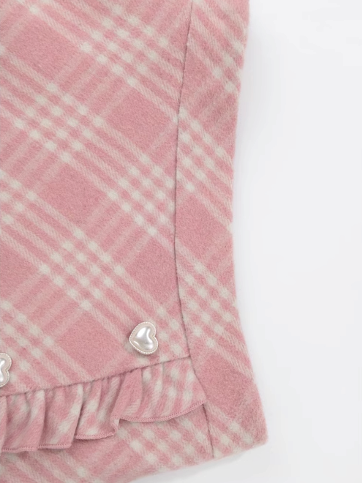 Pink Pixie Plaid Midi Skirt-ntbhshop