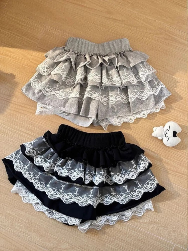 Sugar Lace Layer Cake Skirts-ntbhshop