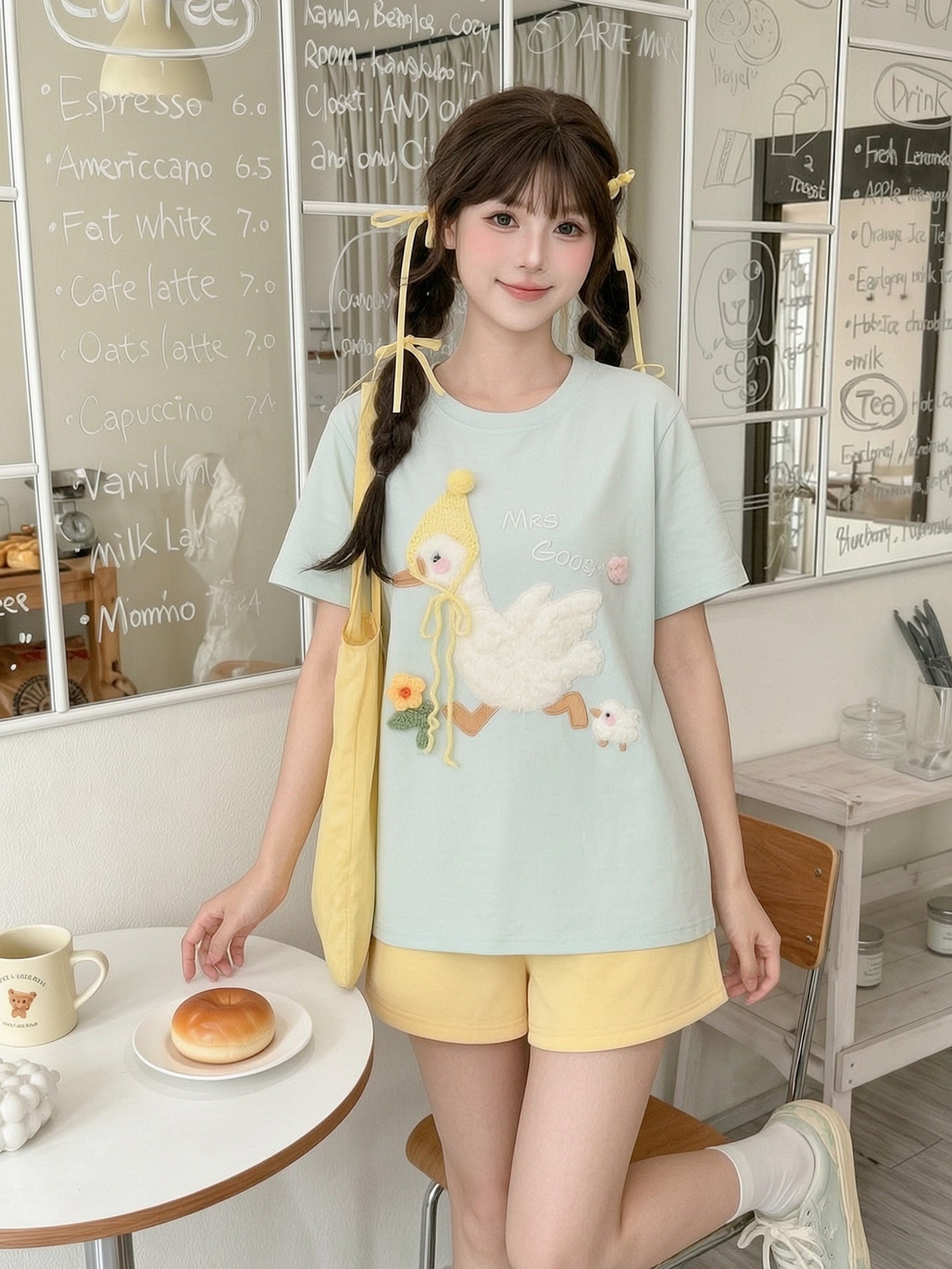 Mrs. Goose Parade Tee-Tops-ntbhshop
