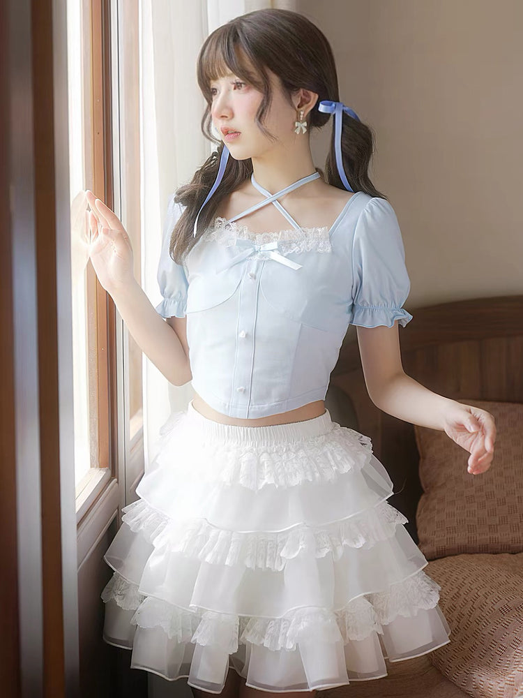 Angel Cloud Cake Skirt-Bottoms-ntbhshop
