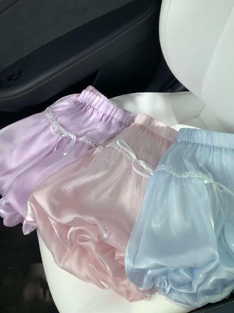 Moonpetal Bow Bubble Skirts-ntbhshop