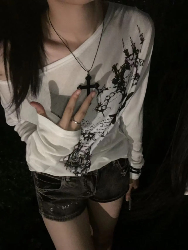 Moonpaw Harajuku Diamond Beads Hottie Shorts-ntbhshop