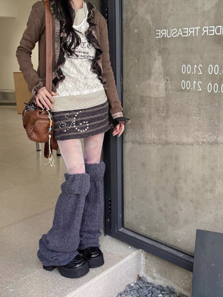 Ice Cream Tower Warm Leg Warmers-ntbhshop