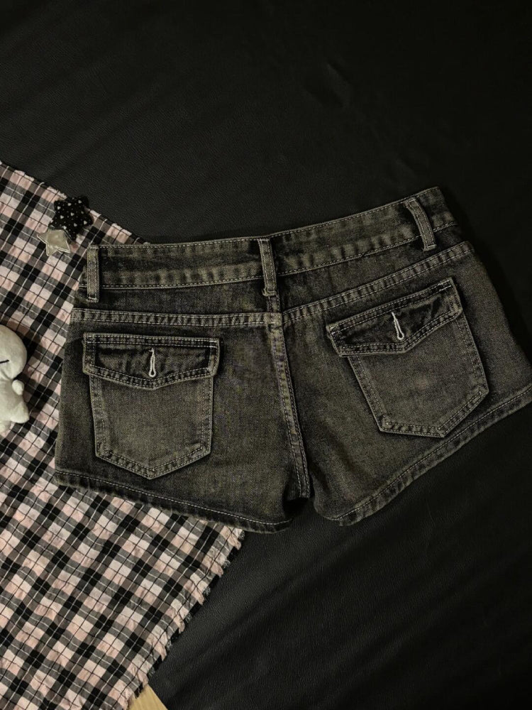 Moonpaw Harajuku Diamond Beads Hottie Shorts-ntbhshop