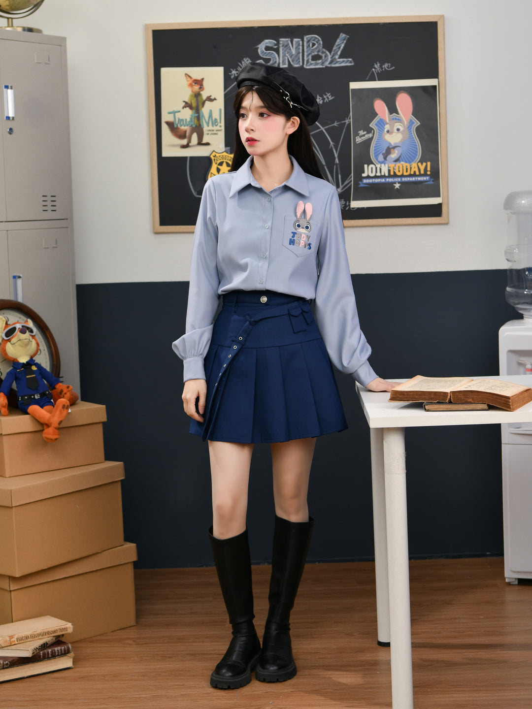 Judy Zootopia Preppy Shirts-ntbhshop