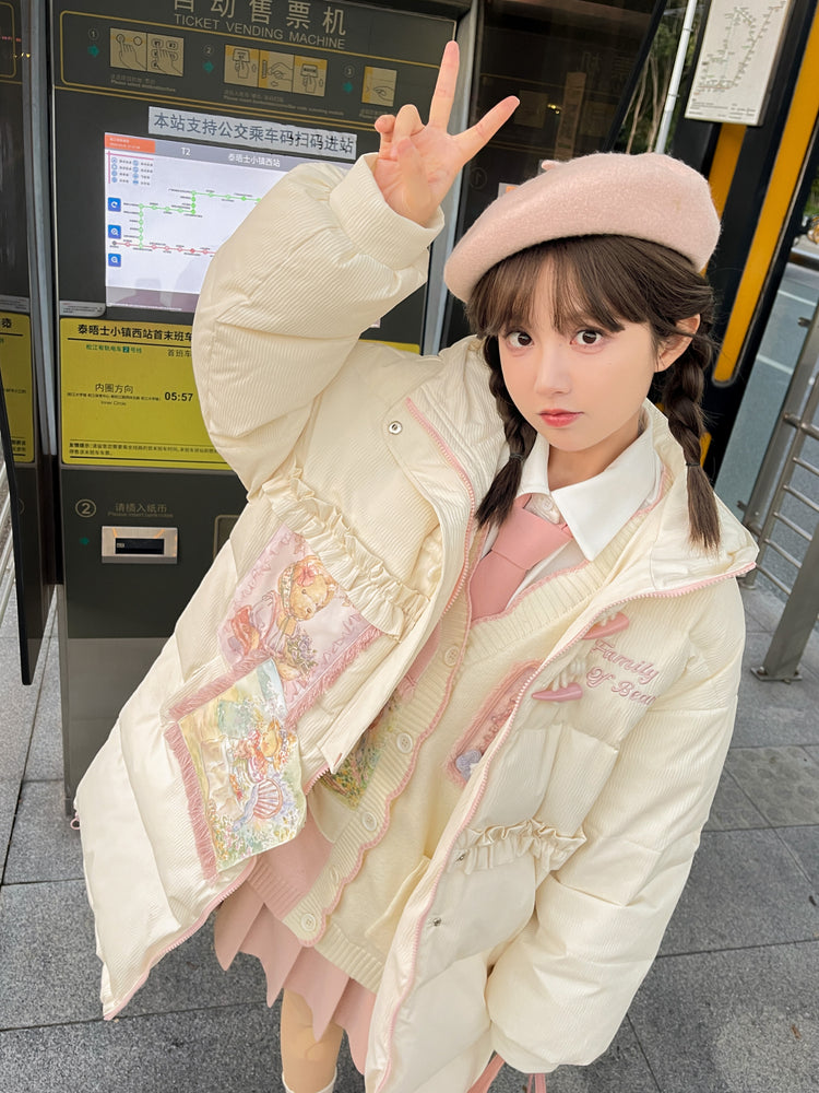 Family of Bears Puffer Coat-ntbhshop